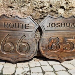 Route 66 em vários tamanhos ou personalizado