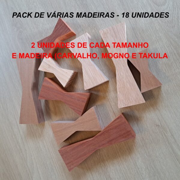 Laços de reforço em madeiras de 25mm, vários tamanhos e madeiras - Image 5