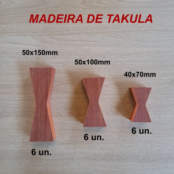 Laços de reforço em madeiras de 25mm, vários tamanhos e madeiras - Image 4