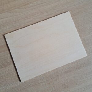 Placa Contraplacado de Bétula 60x40cm - 4mm