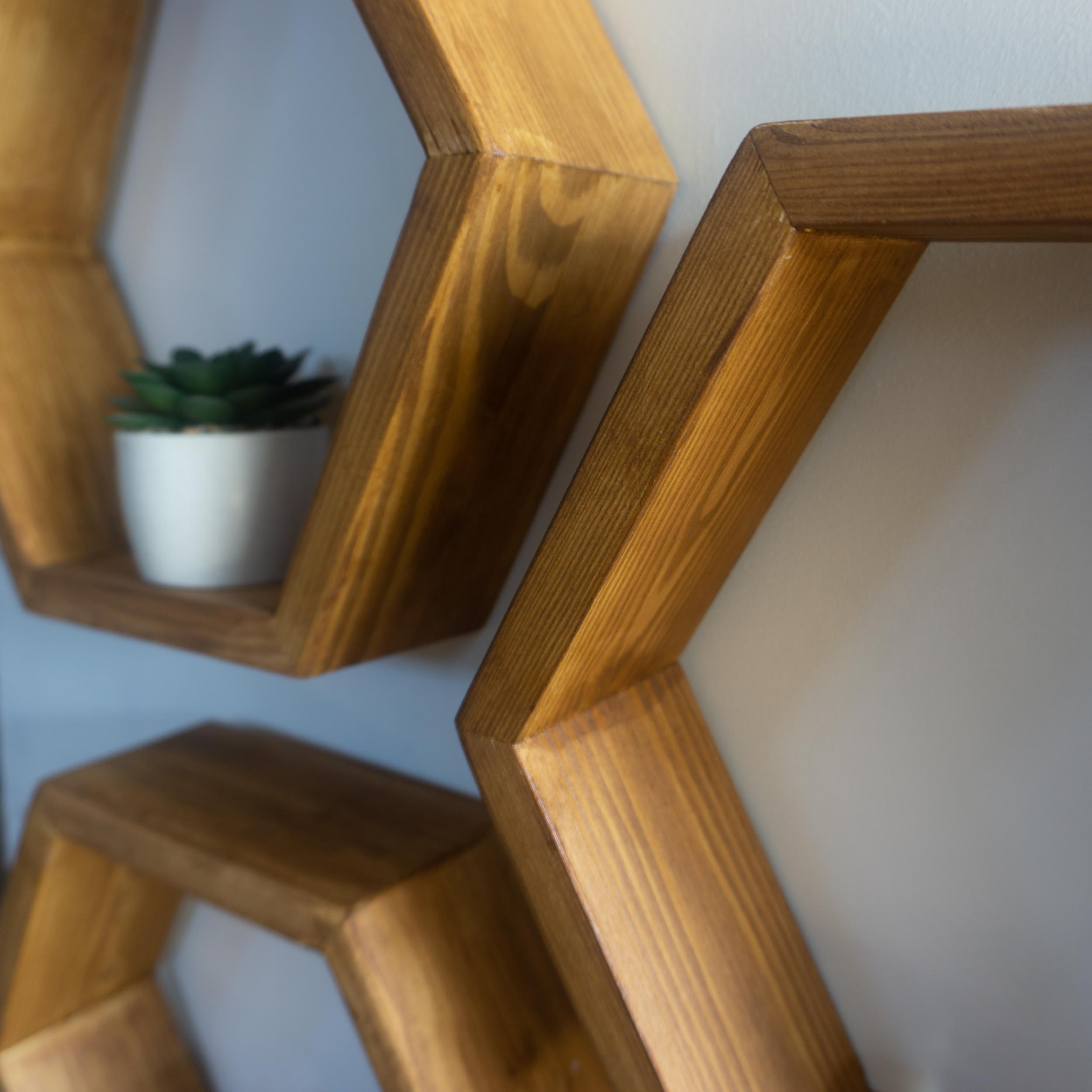 Prateleira Favo de Mel, 1 unidade, Hexagonal, Colmeia